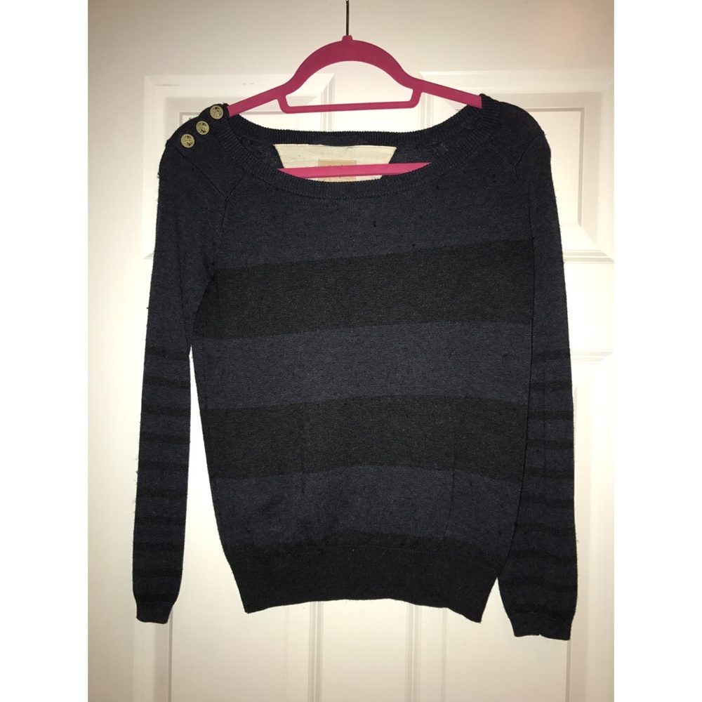 Wilfred Free blue and black sweater